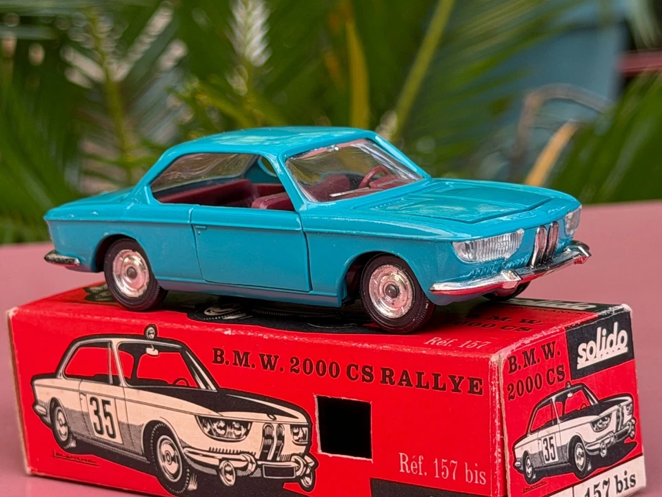 SOLIDO BMW 2000 CS Neuf en Boite d'origine Réf. 157 Mint in Box - Photo 2/4