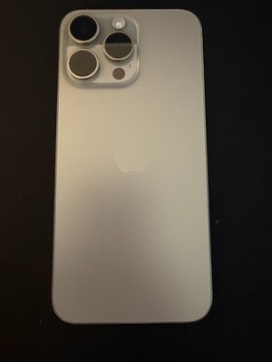 Apple iPhone 15 Pro Max - 512 GB - Natural Titanium (Unlocked) Mint Condition
