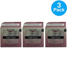 Eucerin Q10 Revitalize Night Cream 1.7 Oz 3 Pack New