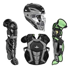 All-Star S7 Axis Ages 9 to 16 - Baseball Catching Equipment Kit (Includes Hel...