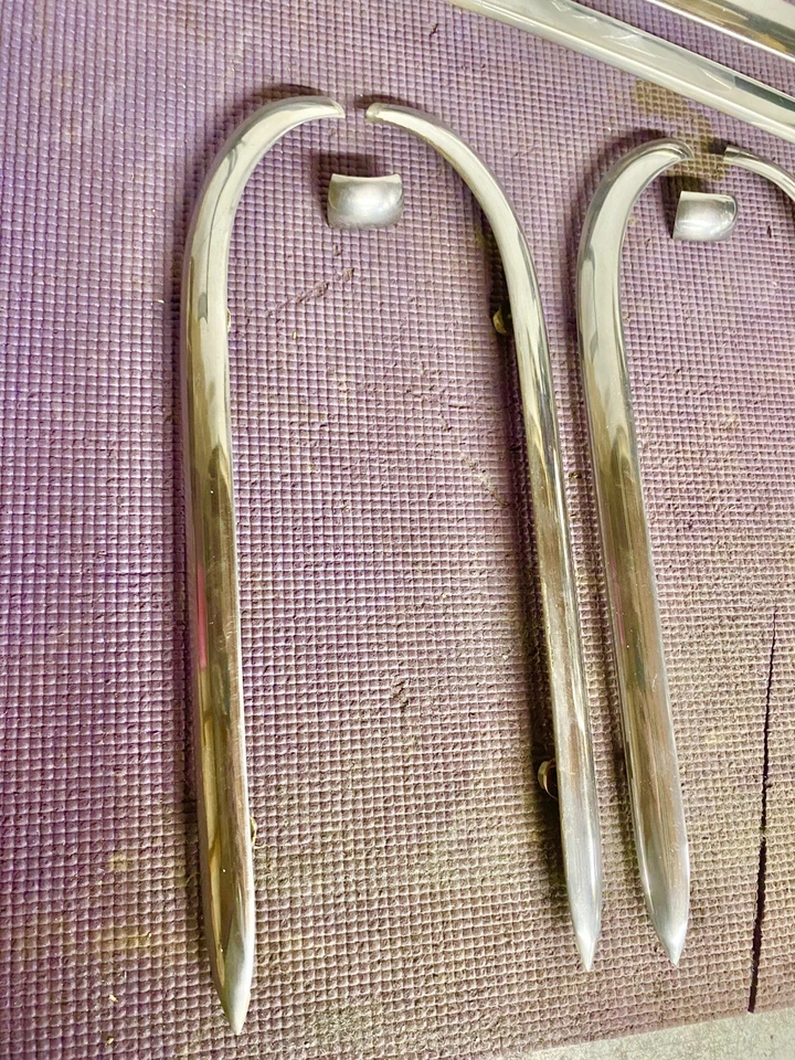 Dodge Coronet Royal 1955 1956 luz trasera moldura trasera vintage original R&L Foto 3 de 4