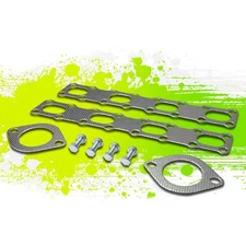 FOR 04-15 NISSAN TITAN ARMADA INFINITI QX56 EXHAUST HEADER GASKET SET 12 13 14