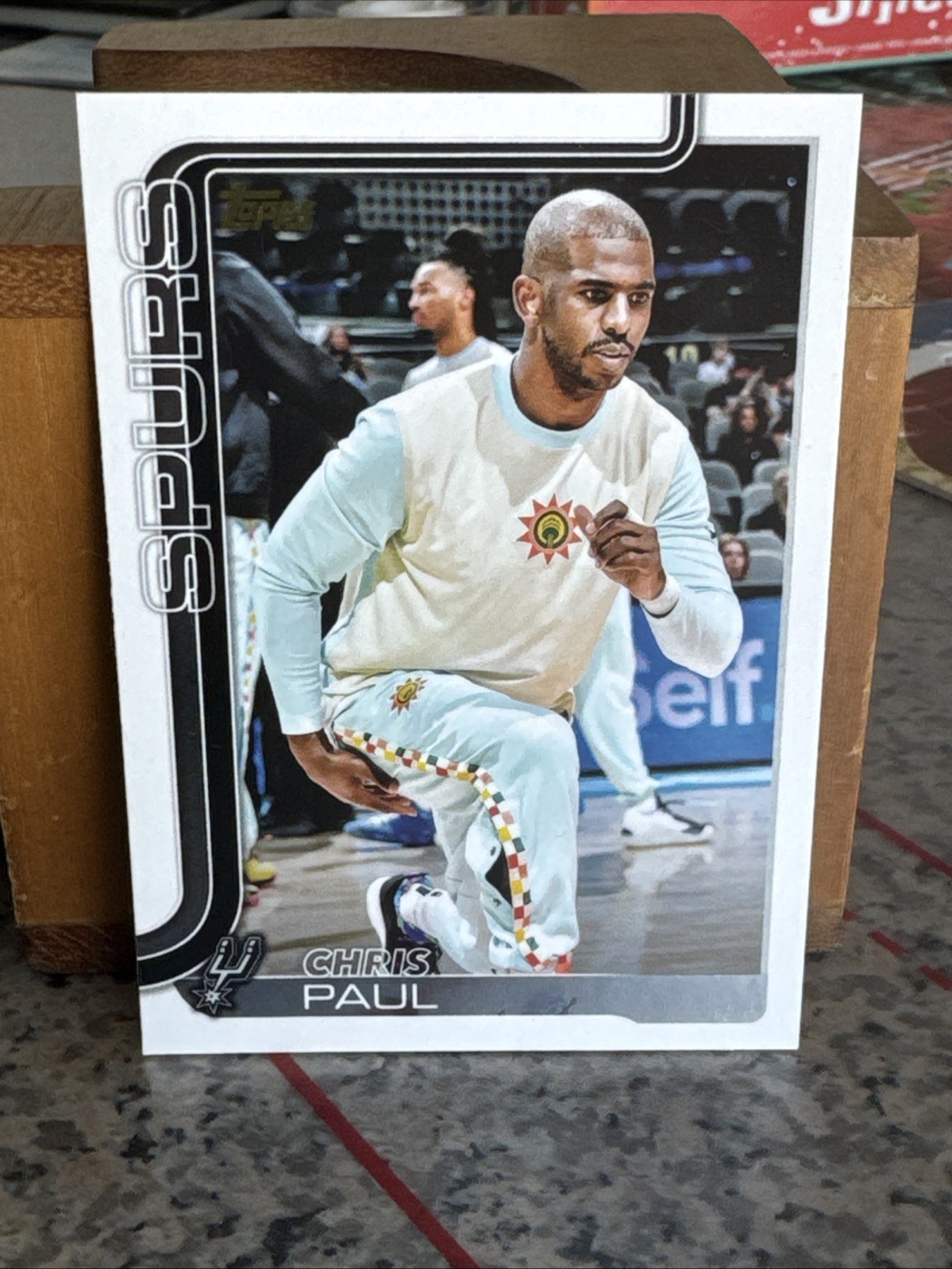 Chris Paul 🪞Golden Mirror SSP🪞 2025-26 Topps NBA Case Hit #198
