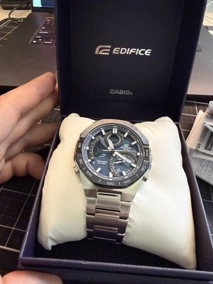 Casio Edifice ECB-950DB-2AEF Men's Analogue/Digital Watch Solar