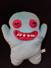 Zuru Fuggler Ugly Monster Plush 18" NEW with Tag Shameless Goof Turquoise Fuggs