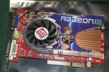 ATI RADEON X1550 256 MB AGP  VGA DVI S-video Graphics Card RAM ERROR