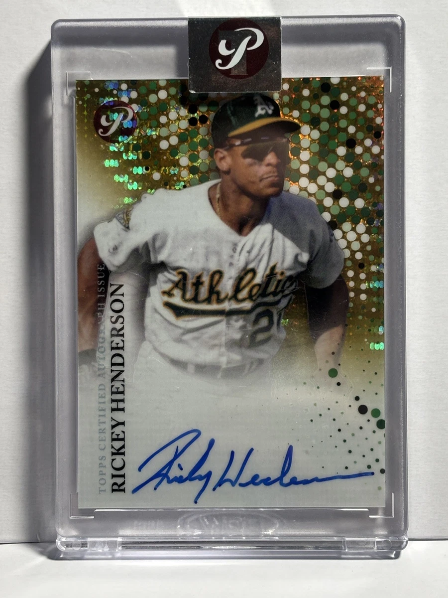 Rickey Henderson Baseball Sports Trading Cards & Accessories