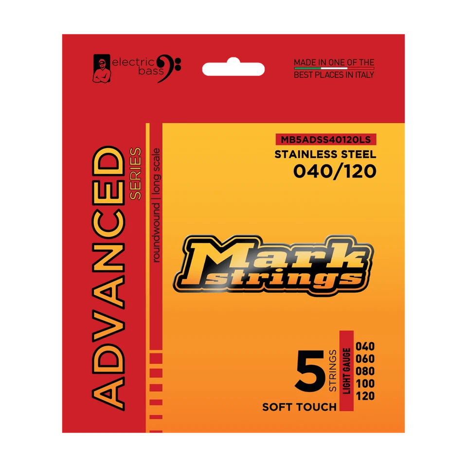 MARKSTRINGS Avancé 40-120, Basse Électrique, Acier Inoxydable, Toucher Doux - Photo 1/1