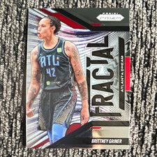 Brittney Griner 2025 Panini Prizm WNBA Fractal Insert ATL Card #11