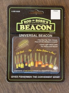 Rod-N-Bobb’s Beacon Universal Fishing Light Stick Kit NIP Night Float
