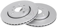 2X Bremsscheibe A.B.S. 17591 FüR CitroËN Peugeot Toyota 107 Aygo 108 C1 KGB10_ 2
