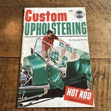 1962 Hot Rod Magazine Spotlite Custom Upholstering Magazine By George Barris