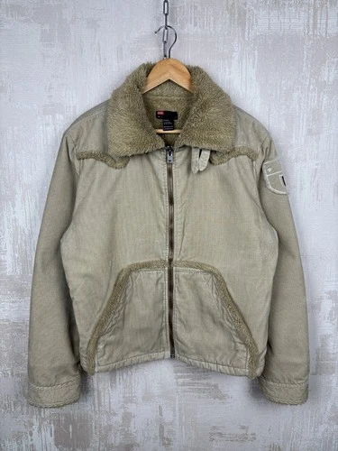 Diesel Devil May Cry 2 Corduroy Jacket L Vintage 2003 Capcom Promo Sherpa Coat - product listing photo