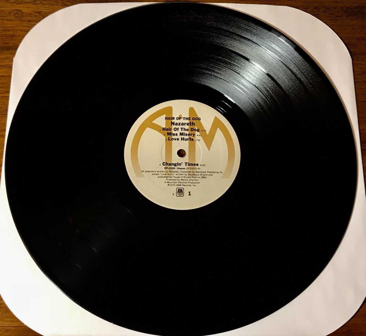 NAZARETH ~ HAIR OF THE DOG ALBUM NEAR MINT COVER AND RECORD | eBay