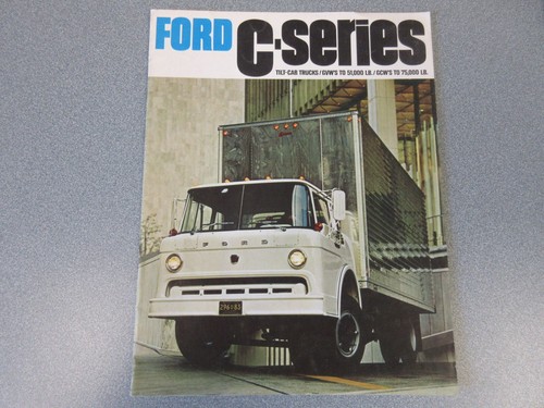 1967 Ford C-Series Trucks Brochure, 12 Page - 第 1/1 張圖片