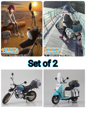 Laid-back Camp△ SEASON3 Shima Rin's Scooter Toki Ayano's Mini Bike The Bike  1&frasl;12 | eBay