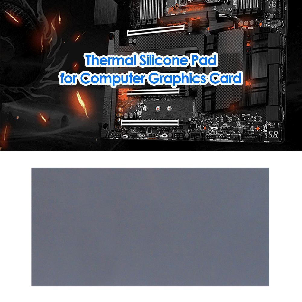 fr 12.8 W/mk Heatsink Thermal Pad Silicone Thermal Pads 85x45mm for GPU CPU Cool eBay