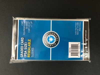 tight card sleeves 300 Graded Card Poly Bags Sleeves SNUG FIT PSA SKIN TIGHT FOR PSA SLABS 717029841094| eBay