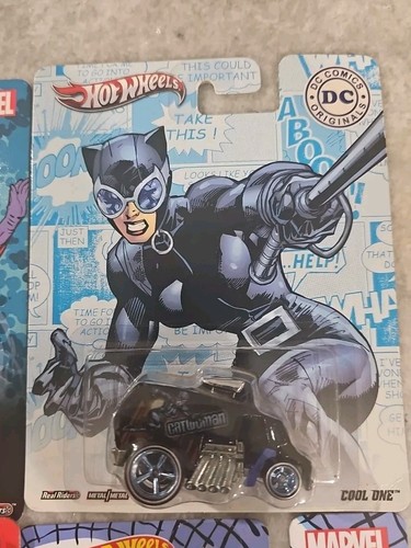 Hot Wheels Marvel Comics Real Riders 2015 Set of 7 - NIB GROOT STAR LORD CAPTAIN - Picture 4 of 8