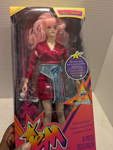 2025 The Loyal Subjects Jem and the Holograms Jem/Jerrica Doll Walmart Exclusive