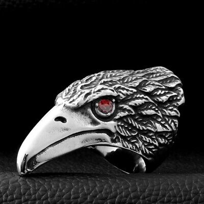 Skull Cool Punk Rings Man Band 316L Stainless Steel Steam Skull Cool Punk Rings Man Band 316L Stainless Steel Steam