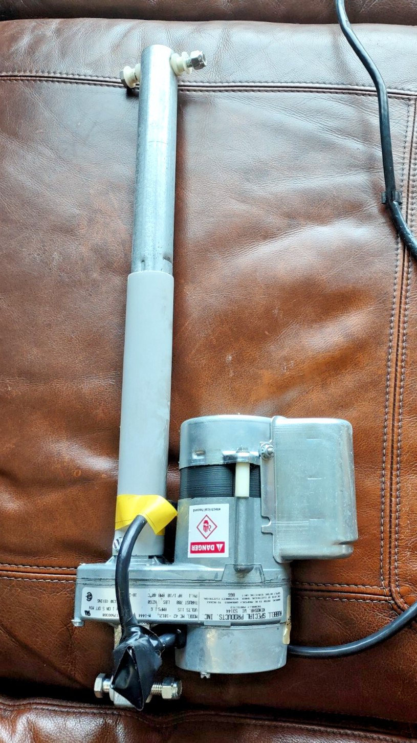 Hubbell MC42-1012L Adjustable Bed Electric Lift Motor 1/10HP Made in USA