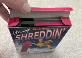 HEAVY SHREDDIN&rsquo; NES (Nintendo 1990) Complete - Box, Game, Manual, Styrofoam CIB