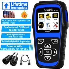 Heavy Duty Truck Scan Tool NL102P Auto Scanner DPF Regen Oil Reset Code Reader