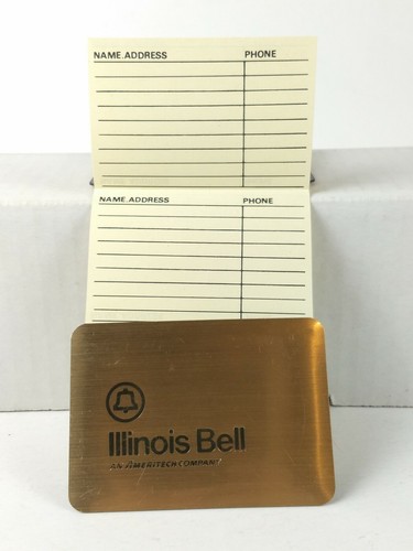 Illinois Bell Address Book Magnetic Closure Metal Shell Ameritech EBay illinois-bell-address-book-magnetic-closure-metal-shell-ameritech-ebay