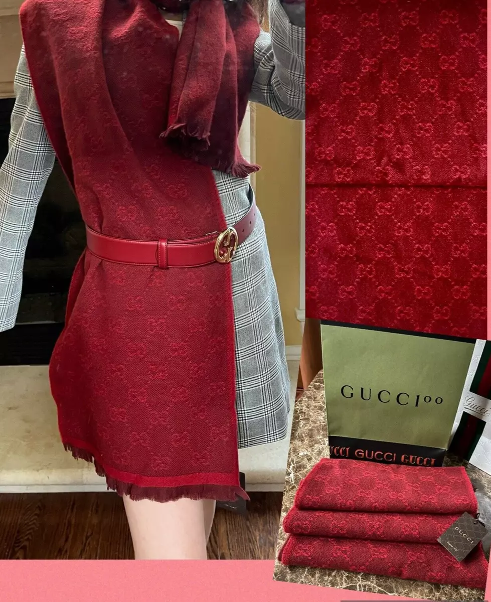 Gucci angora store scarf
