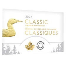 Canada Classic Canadian set corso 2022 - in blister - 6 monete ST