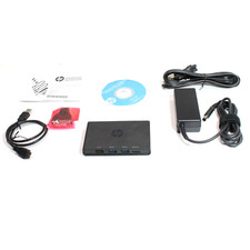 Genuine HP 3001PR USB 3.0 Port Replicator F3S42UT F3S42AA