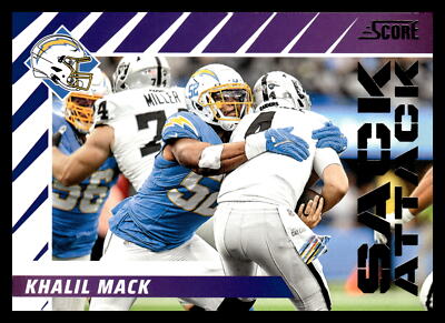 2024 Score #9 Khalil Mack Sack Attack