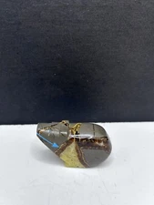 Zuni Fetish Carving By Artist Abby Quam.  Is Called Septarian Nodle.