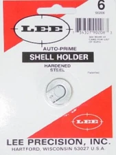 Lee 90206 Auto Prime Hand Priming Tool Shellholder #6 (218 Bee/25-20 WCF) 