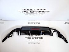 DIFFUSORE Karbel UPGRADE con LED per VW GOLF 7 fino al 2017 Nero Lucido