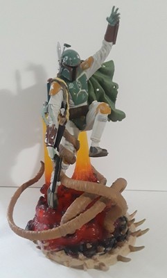 Star Wars Unleashed Boba Fett Loose Complete Hasbro 2003 Mint Mandalorian Ebay