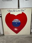Various - "Pops, We Love You" - Red Heart-shaped Vinyl 10" - New/Sealed RARE OOP