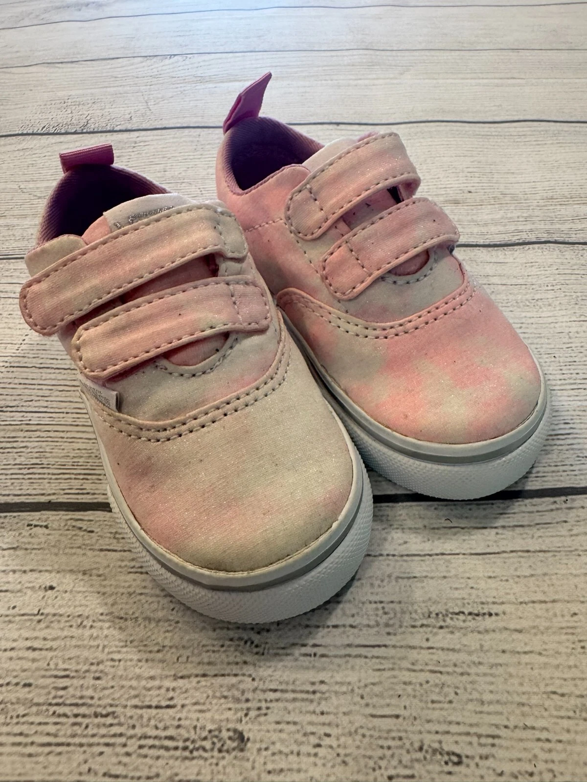 Vans Sneakers Bambini Ragazze Bambino 5 Nuove Doheny V Glitter Tie Dye Scarpe Attive