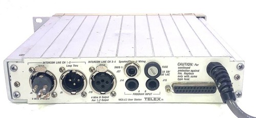 Bosch MCE325-A4F 2 Or 4 Channel User-Programmable User Station, A4F Headset Jack - Picture 2 of 3