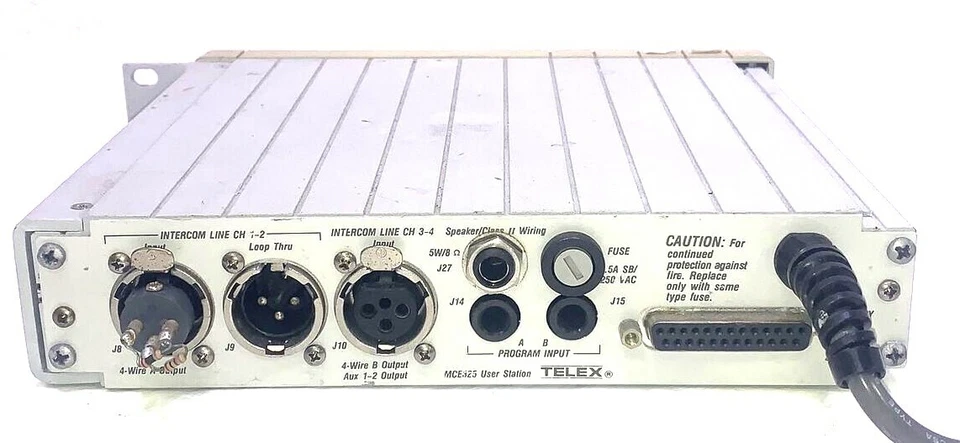 Bosch MCE325-A4F 2 Or 4 Channel User-Programmable User Station, A4F Headset Jack - Image 2 of 3