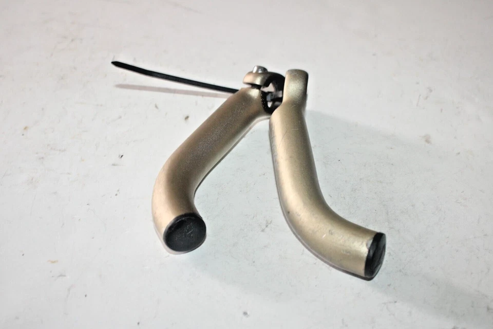 Profile Design Bar End Clamps 22mm 6" Bullhorns Gray MTB Trail Dirt USA Shipping - Image 2 of 4