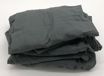 Utopia Bedding Spannbettlaken Set 90x200cm Grau Mikrofaser 35cm Tasche