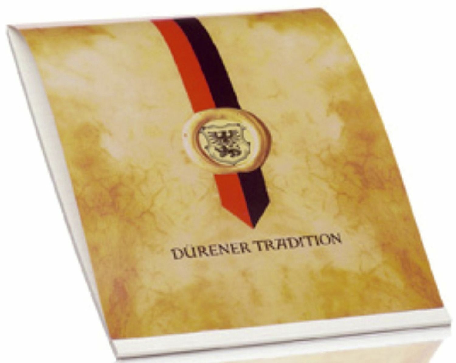Briefblock Dürener Tradition - A4, 50 Blatt, weiß, satiniert, 1 St.