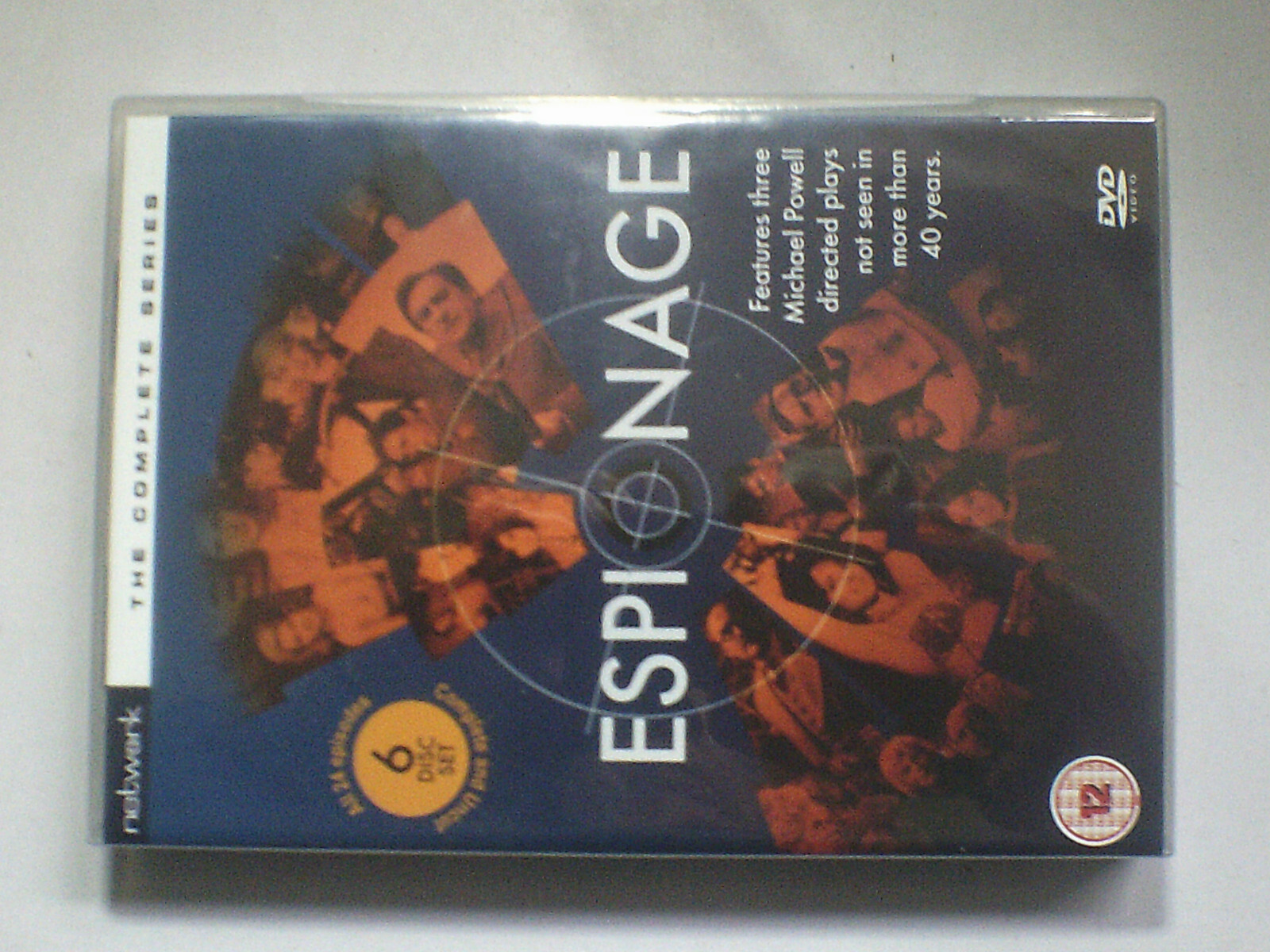 Espionage: The Complete Series 6 DVD Network Rare      New          Fast  Ship