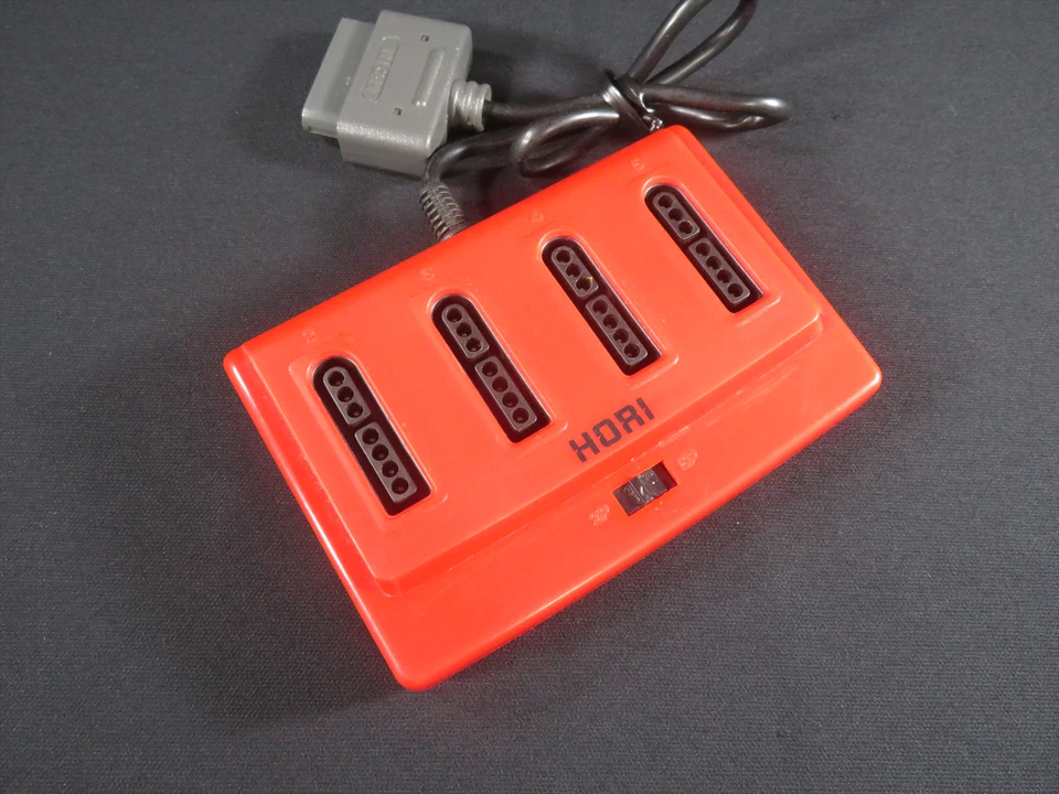 Super famicom Nintendo HORI multi tap controller Japan multitap sfc Red HSM-07 - Image 2 of 4