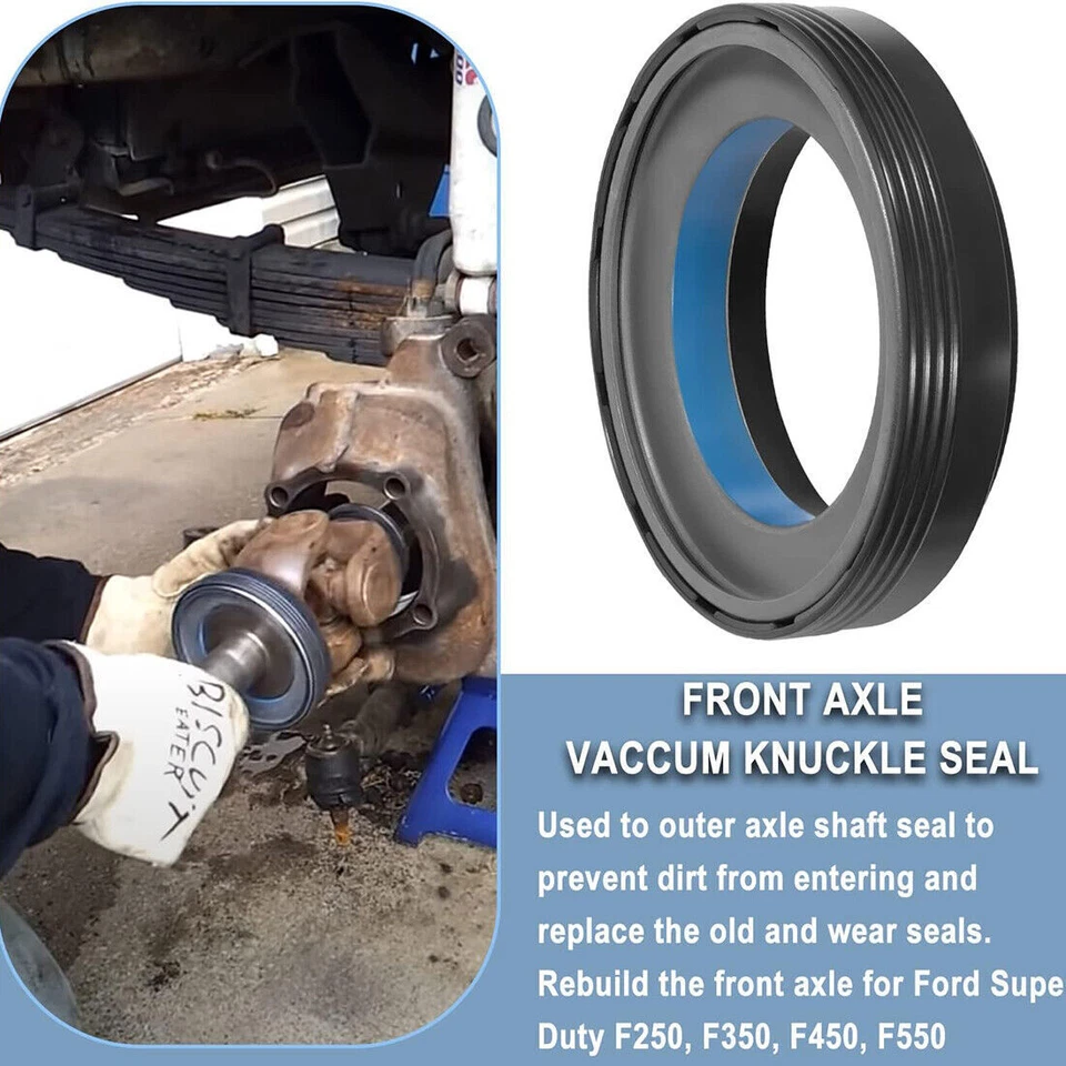 Front Outer Axle Hub Shaft Seal 50491 for Dana 50 60 Ford F250 F350 F450 1998-04 - Imagem 4 de 4