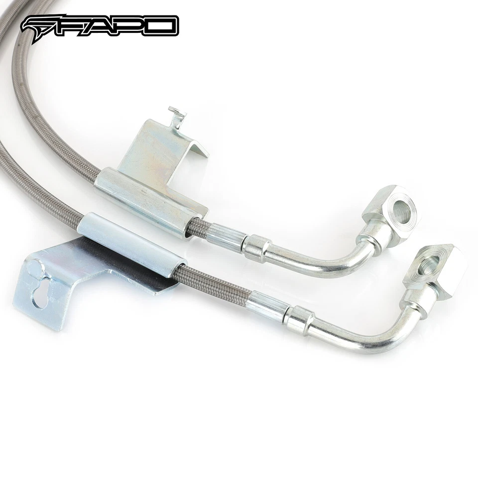 Líneas de freno extendidas de elevación delanteras FAPO 4-6" para GMC C K 15 25 Jimmy 1987-1991 Foto 4 de 4