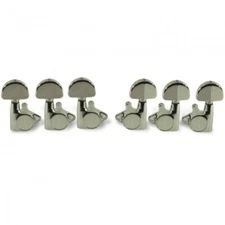 Gotoh SG301-20 Tuners Tuning Keys Dome Vintage Grover Style 3x3 - CHROME