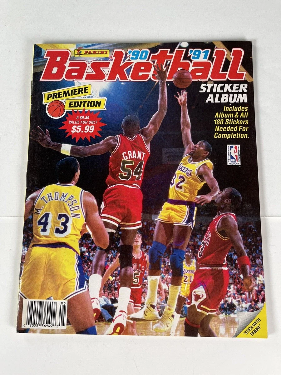 Panini Basketball 1990 Season Collectible Sports Sports Stickers